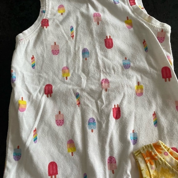 Cat & Jack White and Yellow Tank Tops for Summer - Picture 3 of 5